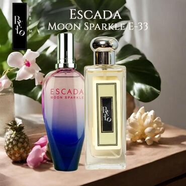 Сковородки: ESCADA Moon Sparkle E-33 – təravətli, meyvə-çiçək notları ilə qadınlar