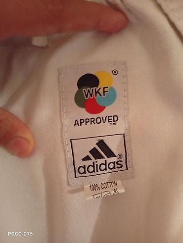 marka: Adidas karate gi dəsti İdman forması işlenmişdir alinandan 1 geyinilib — 2