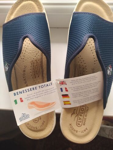 обувь из италии: Шлепанцы очень удобные, легкие. мягкие, дышащие,произ .Италия разм