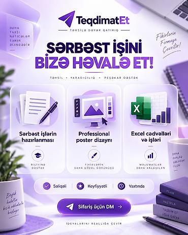 TeqdimatEt – təhsilə dəyər qatan yaradıcılıq və ofis həlləri