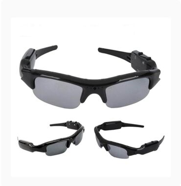 virtual eynek qiymetleri: Kameralı eynək (Black Spy Sunglasses) Əsas Xüsusiyyətlər: 📷 Kamera