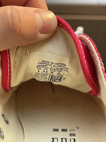 конверсы сколько стоят: Кроссовки, 39, Converse, Новый, цвет - Красный — 3