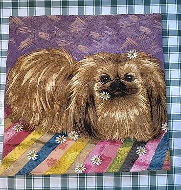 Наволочки: Декоративные наволочки с гобеленовым рисунком “цветы” - Формат — 20