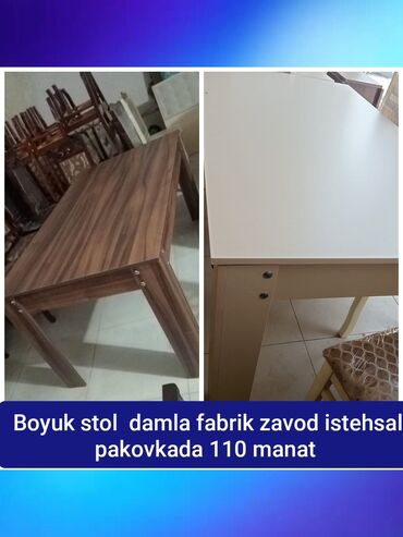 раскладной стол на кухню: Qonaq masası, Yeni, Dördbucaq masa
