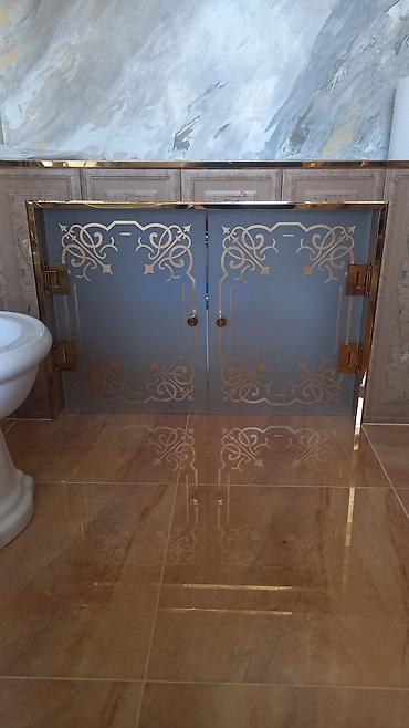 Duş kabinaları, arakəsmələr: Üstü açıq kabina — 11