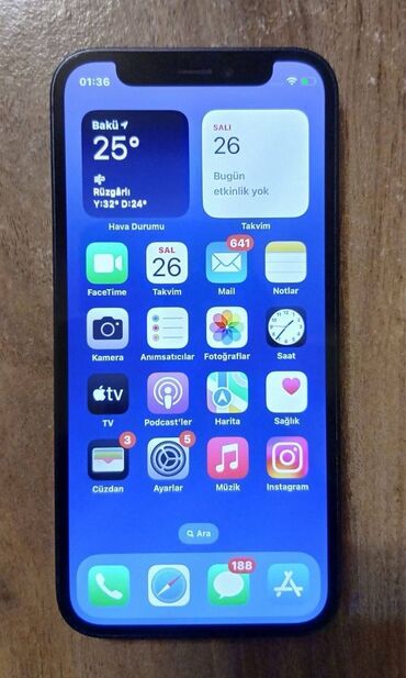IPhone 12 mini, 64 ГБ, Черный, Face ID