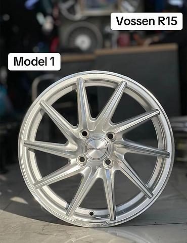 masın satısı: Yüngül lehimli disk kolleksiyası – Vossen və HRE - Vossen R14, bolt — 2