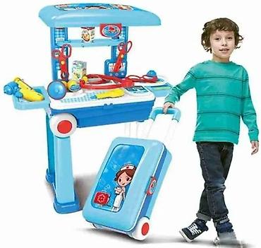 kaciga za bebe: Lekarski Komplet - Kofer sa Doktorskim Priborom za Decu Opis: Ovaj — 3