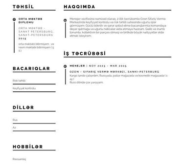 Информатика: Ищу работу идеально владею русским языком cv приложила