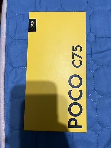 forthing t5 plus: POCO C75 Black — смартфон с большим запасом памяти и емким — 1