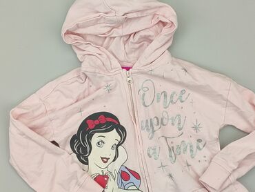 sukienka letnia różowa: Bluza, Disney, 8 lat, 122-128 cm, stan - Dobry