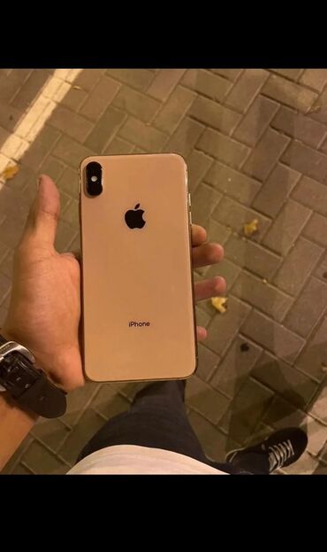 iphone 7 ekran: IPhone Xs, Qızılı, Face ID