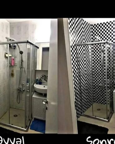 Kağız oboylar: Hamam Ucun Suya Istiye Davamli Viniller. Rulonla Satilir Hercur Reng — 10