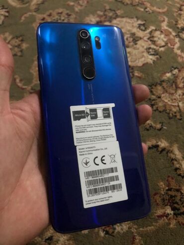 цум бишкек телефоны редми: Redmi, Redmi Note 8 Pro, Колдонулган, 128 ГБ, түсү - Көгүлтүр, 2 SIM