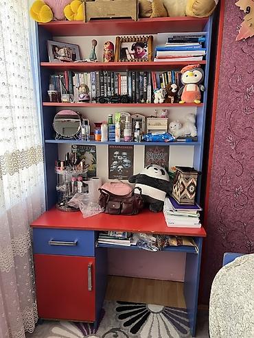 Mebel: Uşaq/yataq otağı mebel dəsti Tərkibi: - Tək nəfərlik çarpayı: mavi — 8