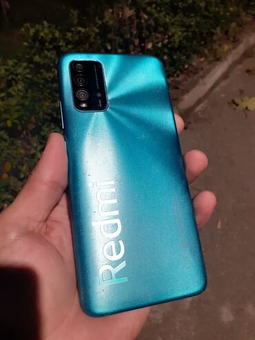 Xiaomi: Xiaomi Redmi 9T, 128 GB, rəng - Göy, 
 Barmaq izi, İki sim kartlı