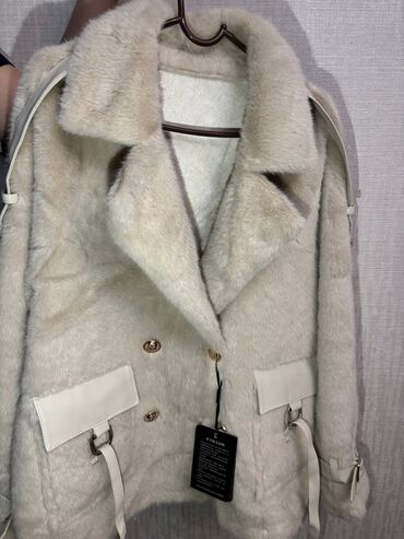 женские натуральные шубы: Шуба, Короткая модель, 2XL