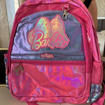 smiggle: Smiggle x Barbie parıldayan məktəb çantası - Rəng: neon-çəhrayı və — 2