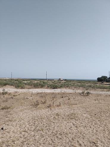 bakıda: Turkan qes.Qizilqumda.denizden 180 metr arali.Denize panarama goruntu — 2