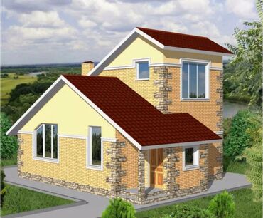 обмен дом на квартиру бишкек: Полдома, 40 м², 3 комнаты, Собственник, Косметический ремонт