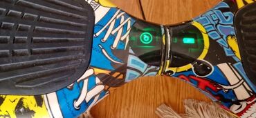 hoverboard qiymətləri: Qraffiti dizaynlı 2 təkərli balans skuter (hoverboard) - Rəngarəng