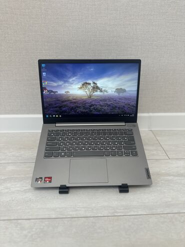 профессиональный компьютерной техники: Ноутбук, Lenovo, 16 ГБ ОЗУ, AMD Ryzen 7, 14 ", Б/у, Для несложных задач, память NVMe SSD