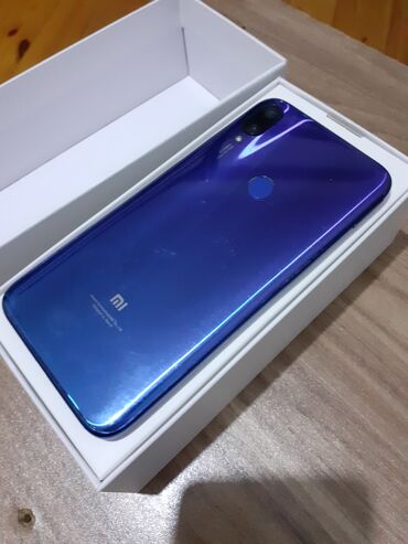 Xiaomi: Xiaomi Redmi Play 2019, 64 GB, rəng - Göy, 
 Zəmanət, Sensor, Barmaq izi