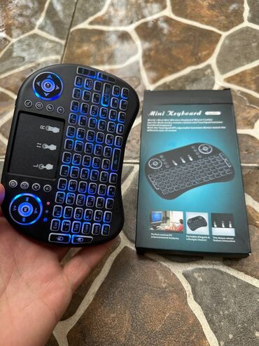 Klaviaturalar: Oyun üçün mini Bluetooth klaviatura Klaviatura düzümü: Kiril+QWERTY — 10