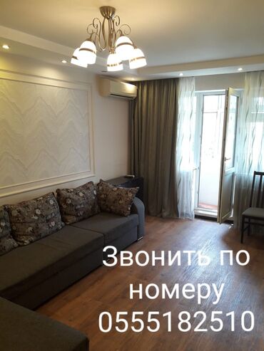 квартира берилет моторс: 2 бөлмө, 44 кв. м, 104-серия, Евроремонт