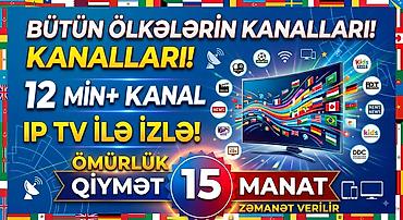 tv arxaligi: 🌍 BÜTÜN DÜNYA KANALLARI BİR EKRANDA! 📺 Aylıq TV xərclərinizə son — 1