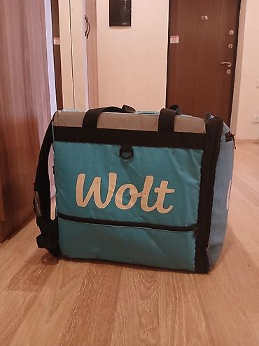 usta cantasi: Wolt çatdırılma çantası – izolyasiyalı, kürək çantası tipli model - — 2