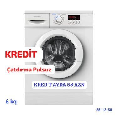 ikinci el paltaryuyan sumqayit: Стиральная машина Indesit, 6 кг, Новый, Есть кредит, Бесплатная доставка