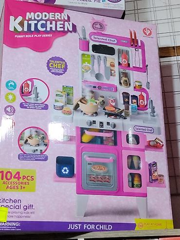 кухонный набор для детей: Игровой набор «Modern Kitchen» — детская кухня для ролевых игр — 1