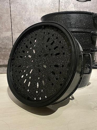 Пароварки: Многоуровневая пароварка UAKEEN VK-30 (Germany) - Диаметр: 32 см - — 9