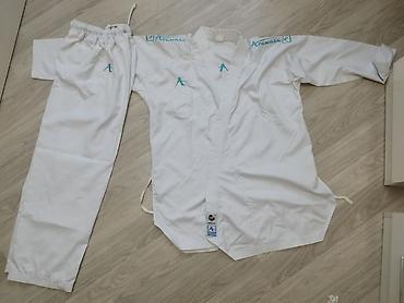 Kişi geyimləri: Arawaza Premium karate kimonosu heç geyinilməyib mavi rəng ölçüsü 180 — 2