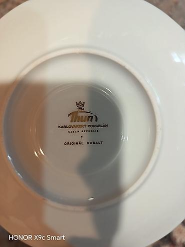 Ev və bağ: THUN Karlovarský Porcelán desert boşqabları dəsti - İstehsalçı: Thun — 2