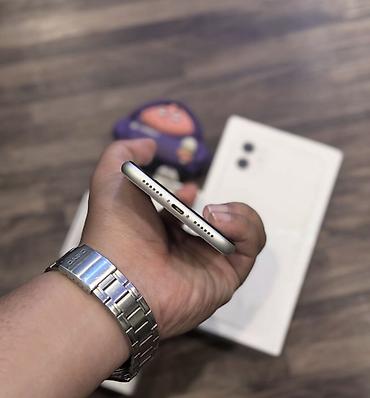 IPhone 11, 128 GB, Ağ, Zəmanət, Simsiz şarj, Face ID lalafo.az -da — 4 IPhone 11, 128 GB, Ağ, Zəmanət, Simsiz şarj, Face ID — 4