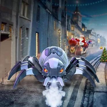 postamenti: Pauk robot na daljinski nov spyder sa dimom zvukom i svetlom | cene — 3