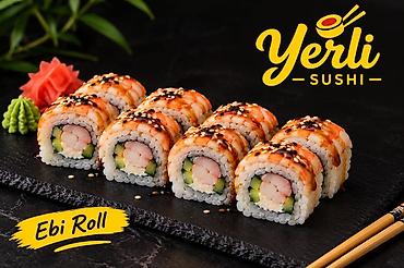 Sifarişlə hazır yeməklər: Yerli Sushi – Təzə dad, yerli keyfiyyət! Sushi və fast‑food menyusu — 6