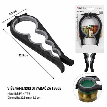 KMT Višenamenski otvarač za konzerve 5406816 Praktičan višenamenski