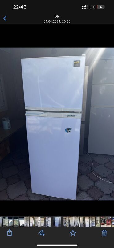 холодильники купить бу: Холодильник Samsung, Б/у, Двухкамерный, No frost