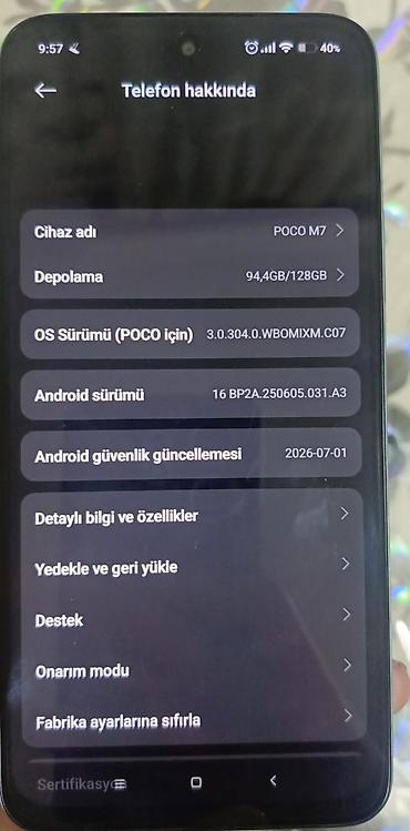 Poco: Poco M7, 128 GB, rəng - Göy — 5