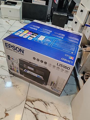 printer a3: Epson EcoTank L15160 – çoxfunksiyalı A3 ofis printeri - Çap, skan — 1
