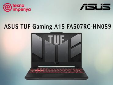 gaming: Yeni ASUS TUF Gaming, 15.6 ", AMD Ryzen 7, 512 GB, Pulsuz çatdırılma