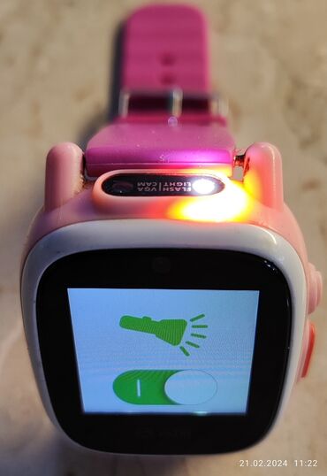 Smart saatlar: İşlənmiş, Smart saat, Smart, Sim kart, rəng - Çəhrayı — 13