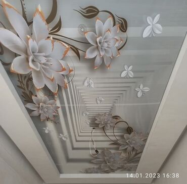 Натяжной потолок: Натяжной потолок 3D потолки Бесплатная консультация at lalafo.kg — 8 Натяжной потолок: Натяжной потолок 3D потолки Бесплатная консультация — 8