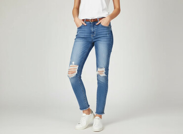 topshop jeansy damskie: Jeansy damskie, rozmiar XS