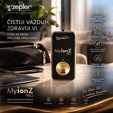 zepter vakumirka: ZEPTER NOSIVI STERILIZATOR VAZDUHA MYIONZ® PRO Ne postoji mesto gde — 1