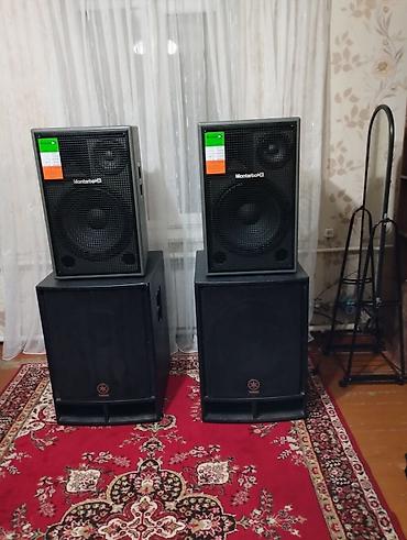 Комплект акустики для мероприятий: топы Montarbo + сабвуферы Yamaha