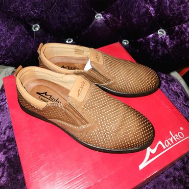 туфили: Мужские летние туфли из натуральной кожи производства Беларусь бренда